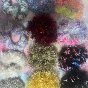 Handmade scrunchies